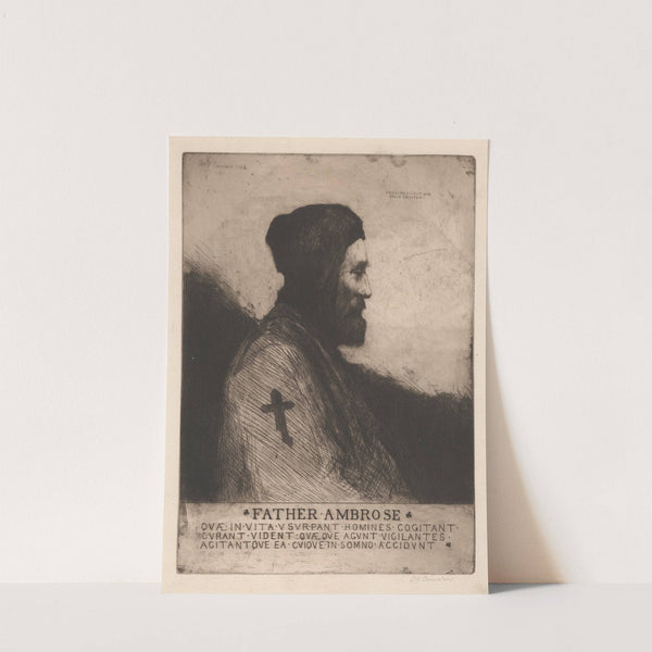 Father Ambrose (1893) by David Young Cameron