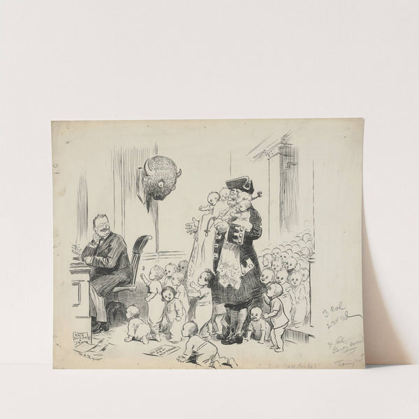 Father Knick–will this do (1900) by William Allen Rogers