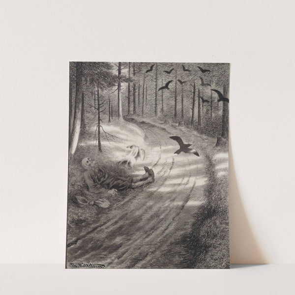 Fattigmannen by Theodor Kittelsen