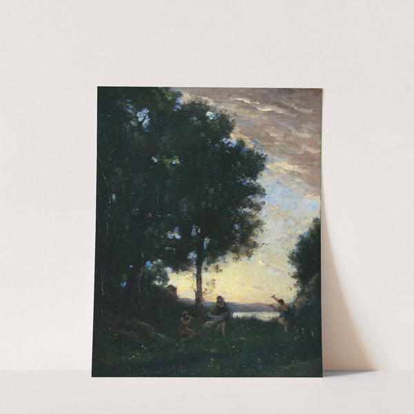 Faunes et nymphes dansant (Fauns and Nymphs Dancing) by Jean-Baptiste-Camille Corot
