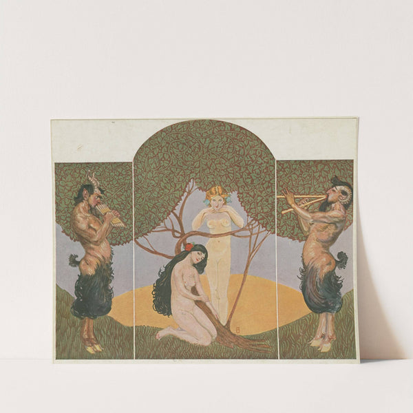 Fauns and nymphs (1913) by Willy Pogany