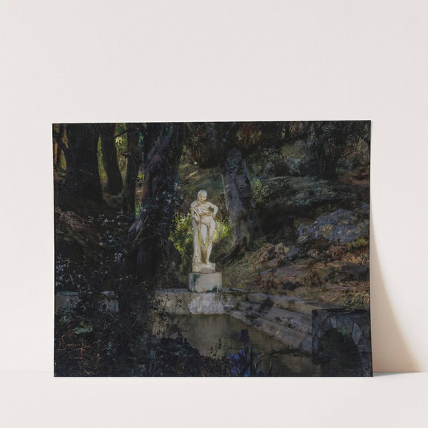 Faun's pond by Henryk Siemiradzki