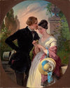 Faust And Gretchen In The 19th Century (1848)