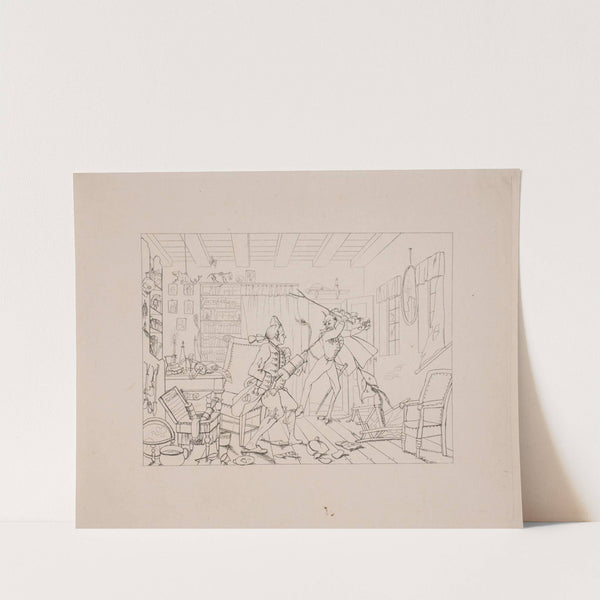 Faust og Mefistofeles, satirisk blad (1831) by Emmerik Høegh-Guldberg