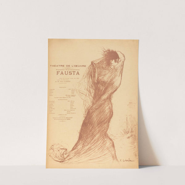 Fausta (1899) by Charles-Lucien Léandre