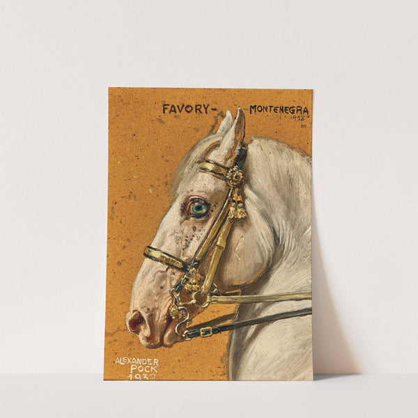 Favory-Montenegra, 1918 (1932) by Alexander Pock