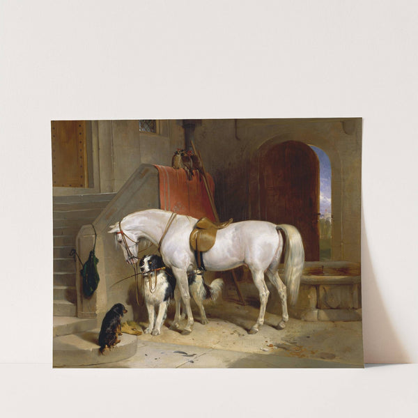 Favourites, the Property of H.R.H. Prince George of Cambridge by Sir Edwin Henry Landseer