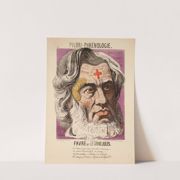 Favre dit le Grand Jules. (1870) by Achille Belloguet