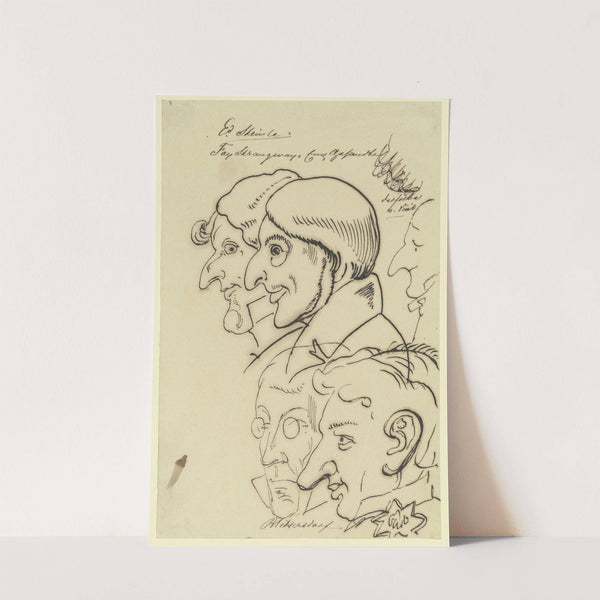 Fay Strangway und Blittersdorf by Eduard von Steinle