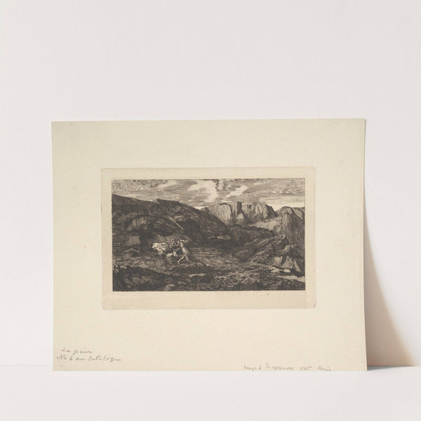 Fear by Odilon Redon