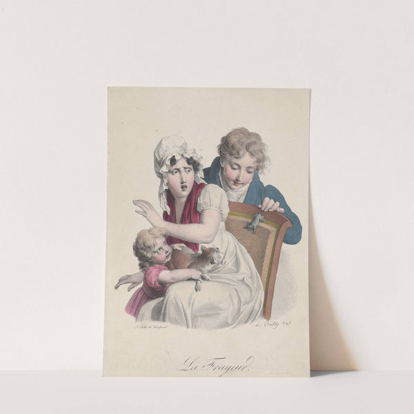 Fear (1825) by Louis Léopold Boilly