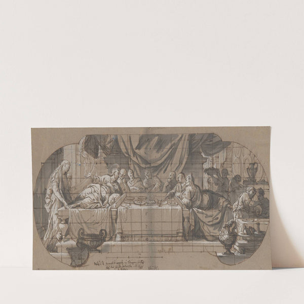 Feast in the House of Simon (1699 or before) by Melchior Steidl