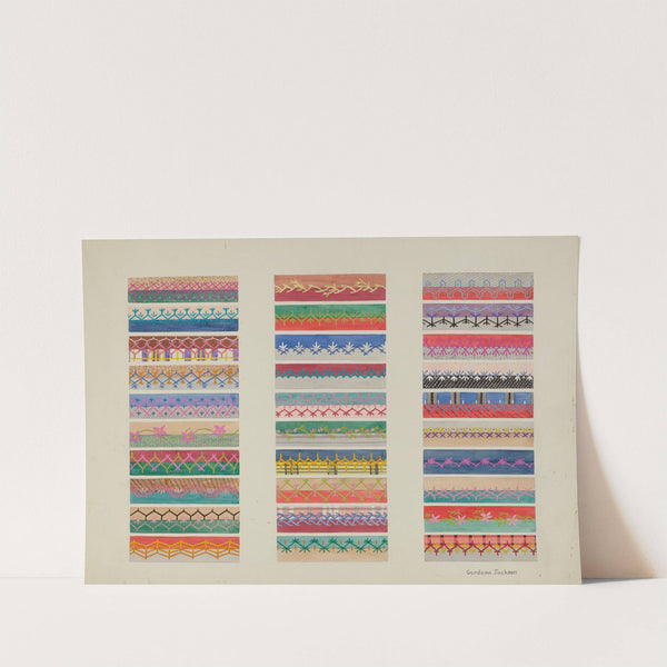 Feather Stitching (c. 1937) by Gordena Jackson