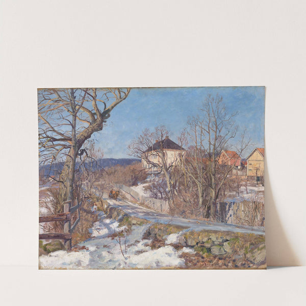 February, 2 Degrees below Zero by Jørgen Sørensen