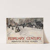 February Century, midwinter fiction number (ca. 1890–1920) by Everett Shinn