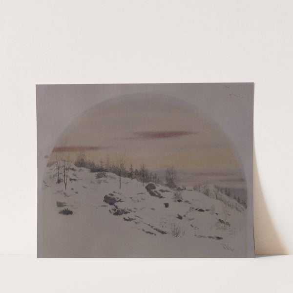 February by Theodor Kittelsen