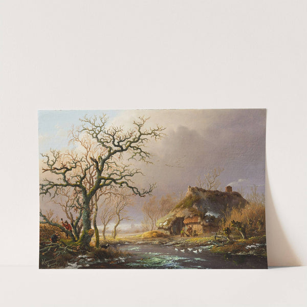Febuary (1855) by Fredrik Marinus Kruseman