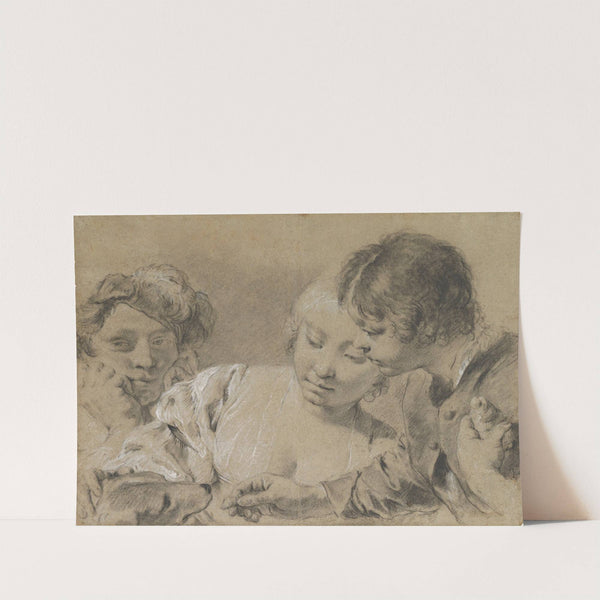 Feeding the Dog by Giovanni Battista Piazzetta