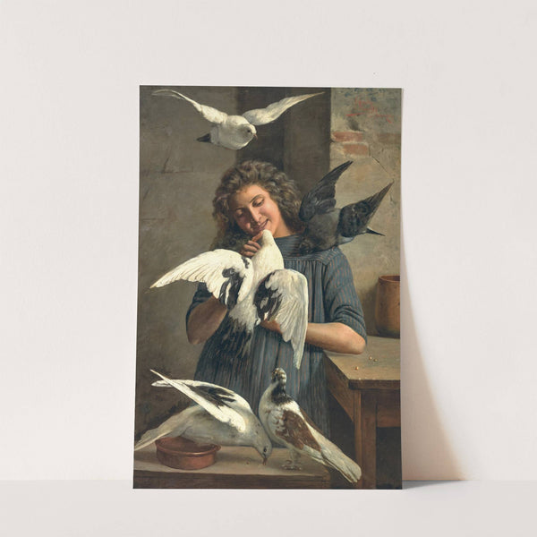 Feeding the Doves by Claudio Rinaldi