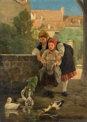 Feeding The Ducks — size preview