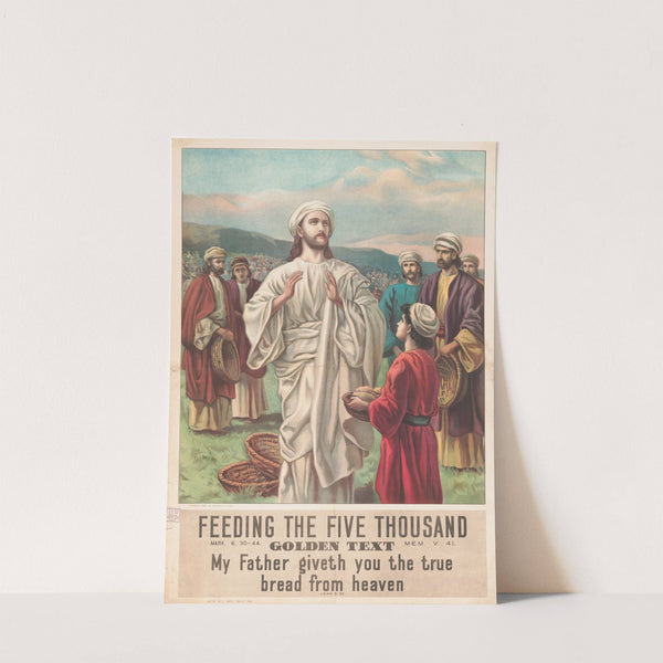 Feeding the five thousand (1905) by Providence Lith. Co