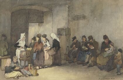 Feeding the poor