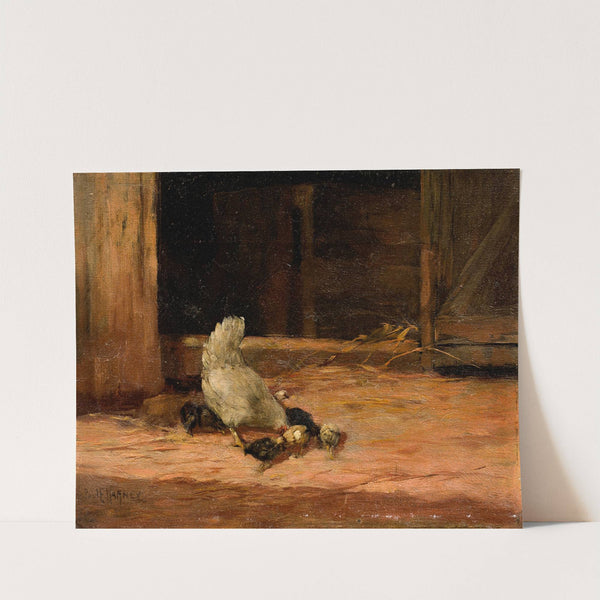 Feeding Time (c.1910) by Paul E. Harney