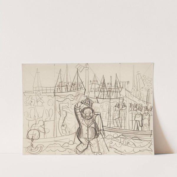 Feest in de haven (1949) by Jean Brusselmans