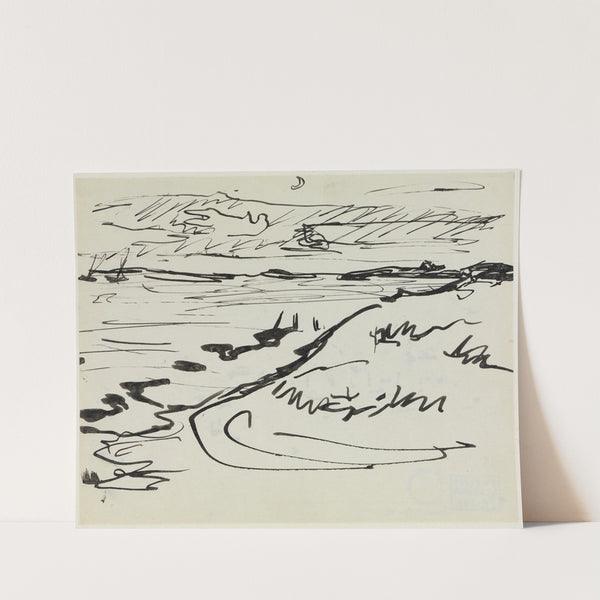 Fehmarn-Küste (1908) by Ernst Ludwig Kirchner