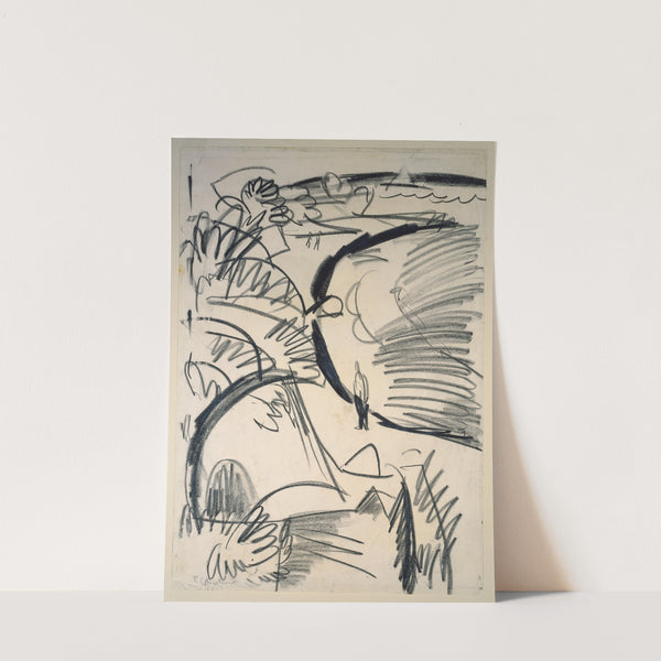 Fehmarnküste (ca. 1913) by Ernst Ludwig Kirchner