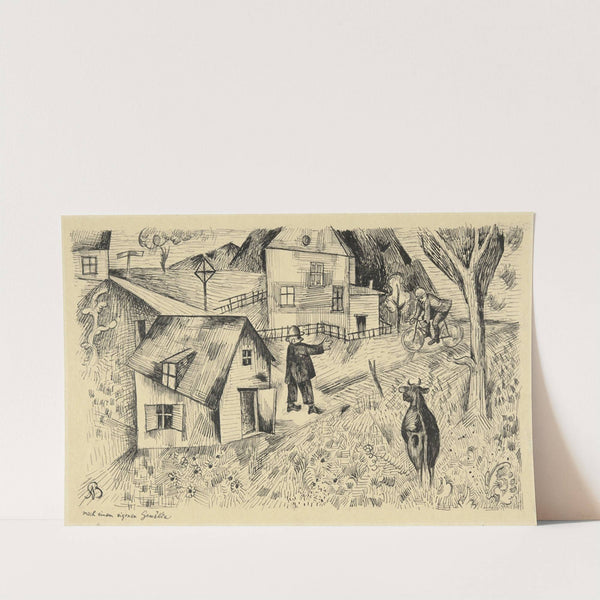 Feierabend (Holiday Evening) by Albert Bloch