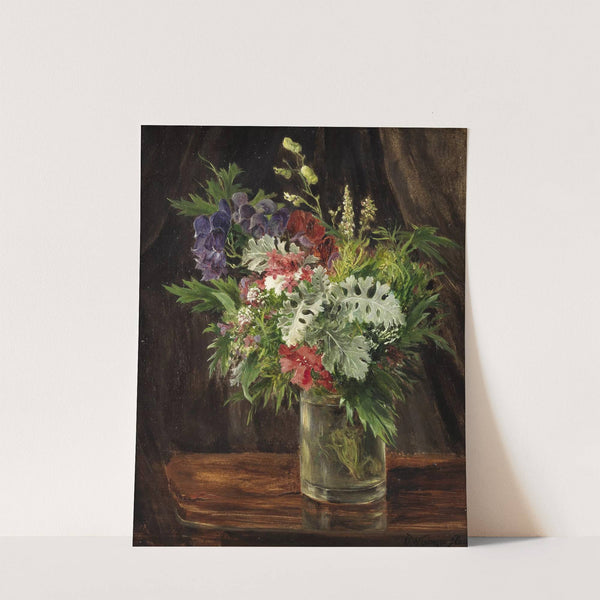 Feldblumen in einem Glas (1881) by Olga Wisinger-Florian