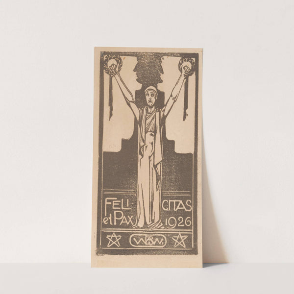 Felicitas et Pax 1926 (1925) by Bernard Willem Wierink