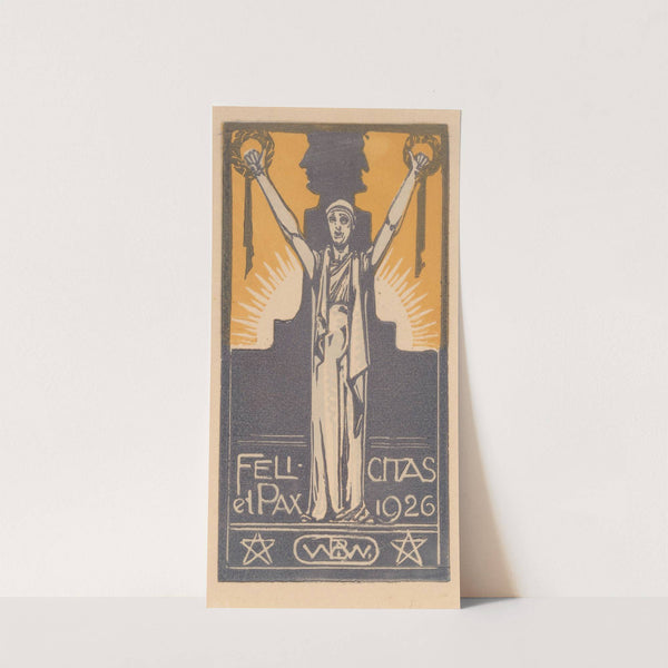 Felicitas et Pax 1926 (1925) by Bernard Willem Wierink