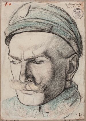 Felicjan Sławoj-Składkowski, kapitan lekarz Legionów Polskich (1915)