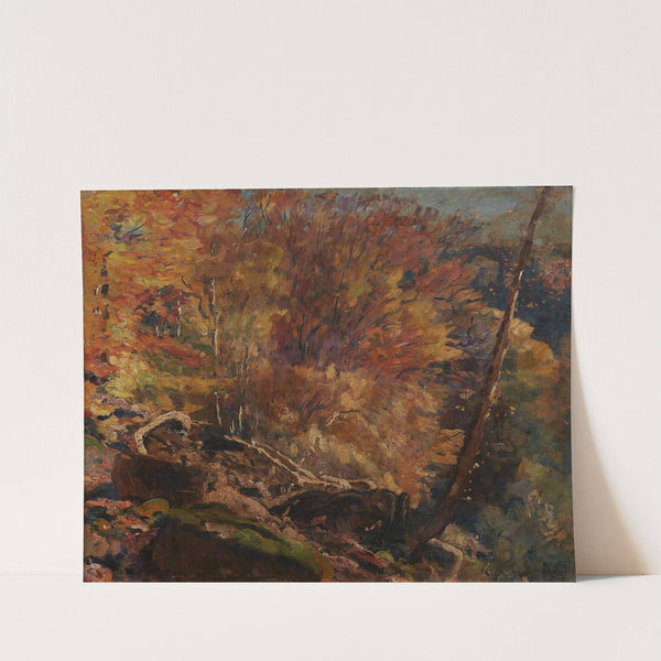 Felsiger Wald (1920) by Eugen Bracht