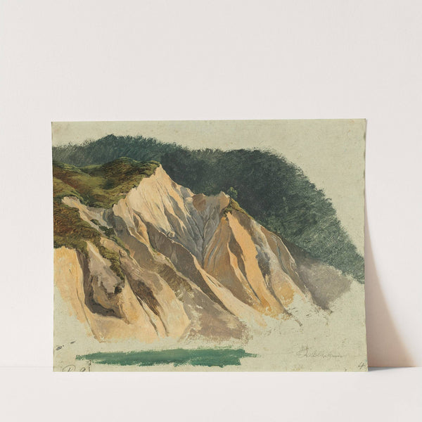 Felsruine bei Wildalpen by Friedrich August Matthias Gauermann