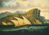 Felucca off Gibraltar (mid 19th century)