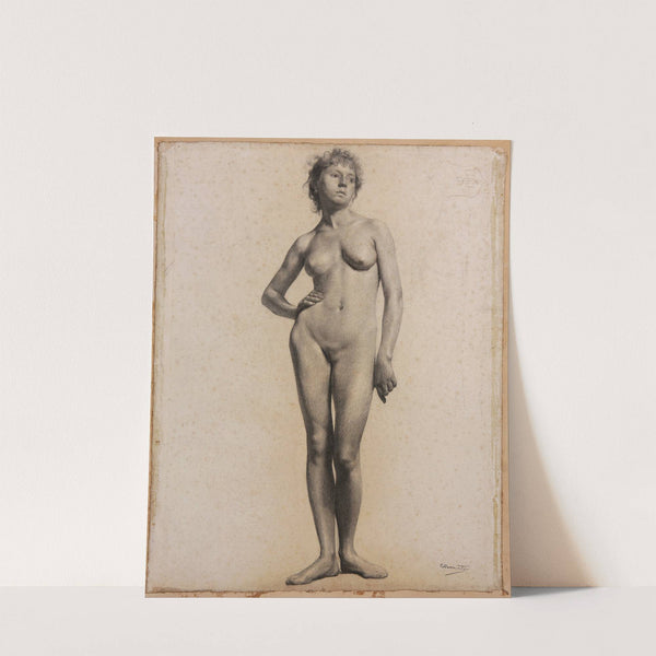 Female academy (ca. 1893 - ca. 1895) by Carlos Baca-Flor