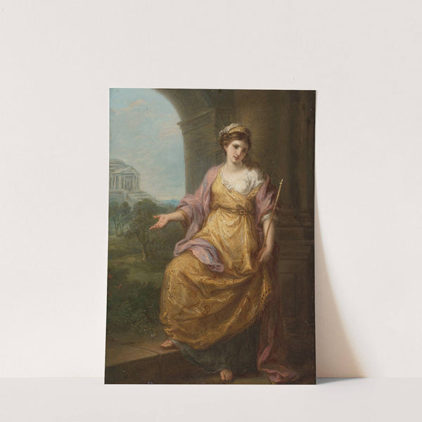 Female Allegory by Angelica Kauffmann