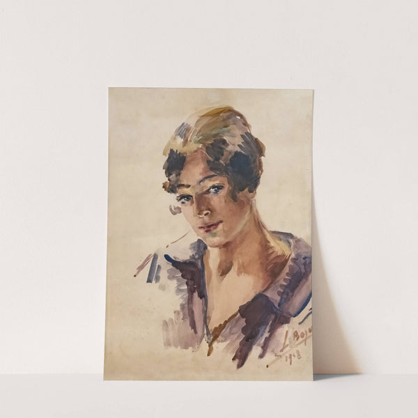 Female bust (1918) by Luce Boyals