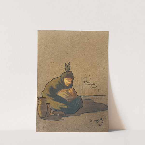 Female Cretin in Boí by Isidre Nonell