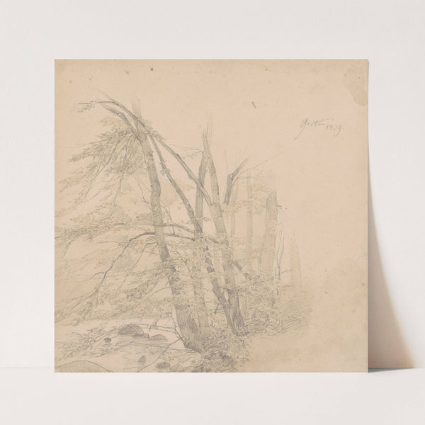 Female Deity by Emanuel Gottlieb Leutze