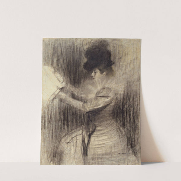 Female Figure by Ramón Casas