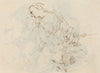 Female Figure (Penitent Magdalene) (verso)