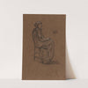 Female Figure, Seated (1870-1873) by James Abbott McNeill Whistler