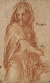 Female figure with covered head (study for a figure in the fresco of the Visitation in Santissima Annunziata) (1514 - 1515)