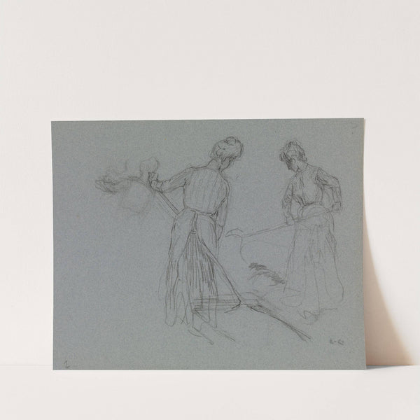 Female Haymakers (study) (before 1925) by Emile Claus