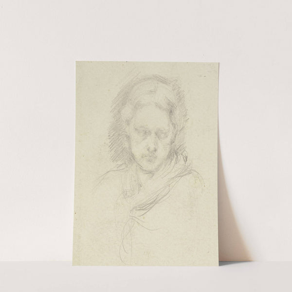 Female head by Angilbert Göbel