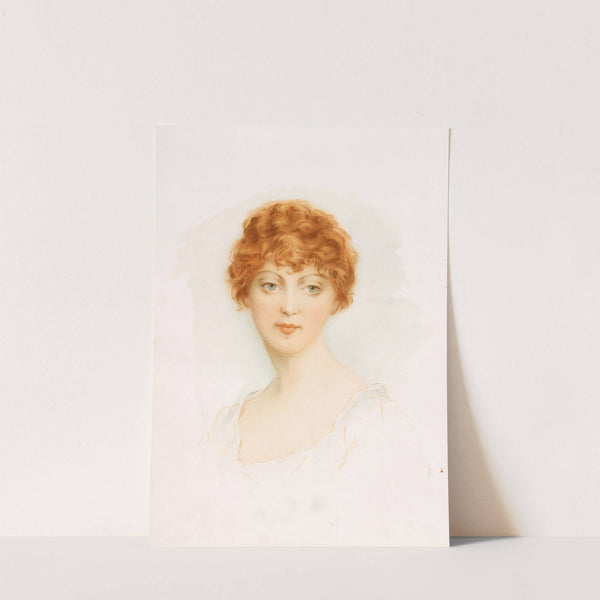 Female Head No. 1 Blonde by Alfred Turner